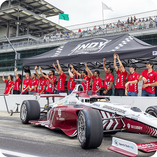 IU-Luddy Autonomous Racing team meeting