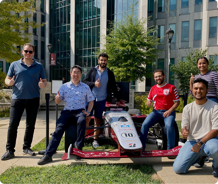 IU LART team photo at IMS